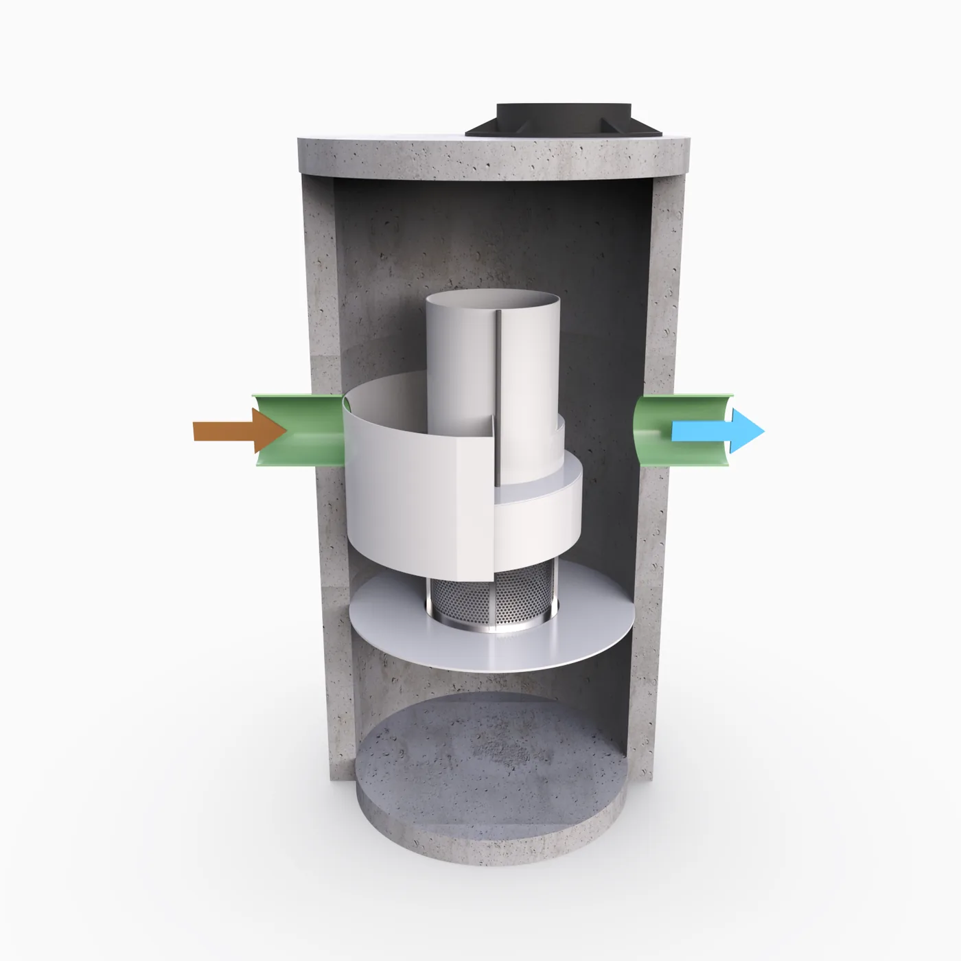 RWM-SS Screen Separator front render